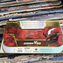 NEW SEALED Pokemon TCG Darkrai VSTAR V Star Premium Collection Box - Image 2