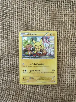 XY Black Star Promos Pikachu EX95 2013 Pokemon Card - Image 1