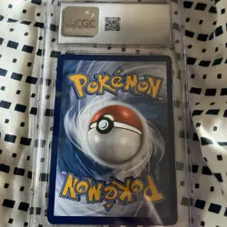 POKEMON CGC 8.5 2021 Dragapult Prime SWSH132 Holo Black Star Promo FULL SWIRL - Image 2