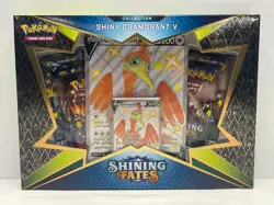 BRAND NEW IN BOX RARE POKEMON TCG SHINING FATES SHINY CRAMORANT V COLLECTION - Image 1