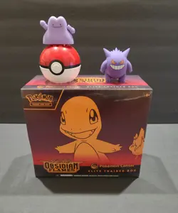 NEW • Factory Sealed • Obsidian Flames • Pokemon Center ETB Elite Trainer Box - Image 1