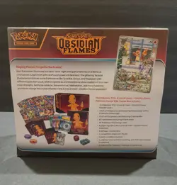 NEW • Factory Sealed • Obsidian Flames • Pokemon Center ETB Elite Trainer Box - Image 4