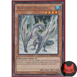 Yugioh Blizzard Dragon BP03-EN031 Rare 1st Edition NM - Image 1