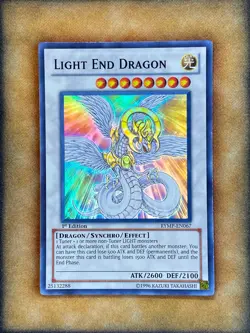 Yugioh Light End Dragon RYMP-EN067 Super Rare 1st Ed NM - Image 1