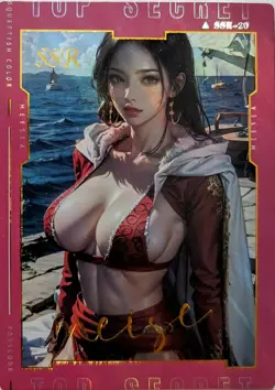 Boa Hancock Mei Se Goddess Story Waifu SSR-20 Single Trading Card - Image 1