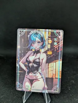Rem Re:Zero My Lord Please Stay Goddess Story Waifu Spicy TCG Single Card - Image 1