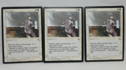 HOLY LIGHT X3 MAGIC THE GATHERING THE DARK 1994 VINTAGE MTG CARD #421 - Image 1