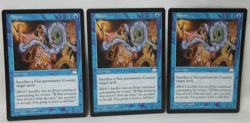 ABJUR X3 MAGIC THE GATHERING WEATHERLIGHT VINTAGE MTG CARD 1997 #602 - Image 1