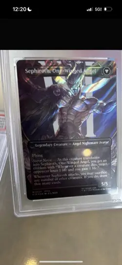 Sephiroth, Fabled SOLDIER (Borderless) (Surge Foil) Final Fantasy Foil - Image 3