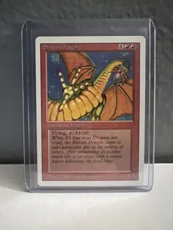 SHIVAN DRAGON 1994 REVISED EDITION Magic: the Gathering Near Mint - Image 2