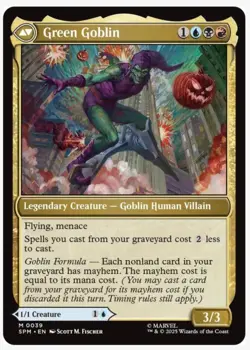 Norman Osborn / Green Goblin MTG Marvel's Spider-Man Regular - Image 2