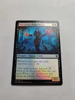 MTG - Marauding Blight-Priest Zendikar Rising Foil Common #112 - Image 1