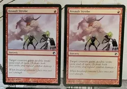 MTG Assault Strobe x4 NM ~Scars of Mirrodin (Magic the Gathering)*Free Shipping* - Image 3