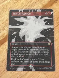 The Last Agni Kai - Borderless Non-foil (TLA 0314) MTG Avatar - Image 1