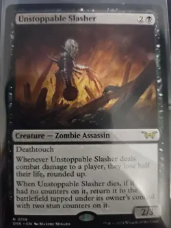 Unstoppable Slasher (0119) Duskmourn: House of Horror Regular - Image 1