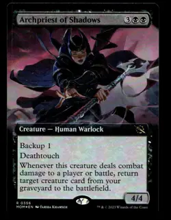 Archpriest of Shadows (Extended Art) 356 Foil R March of the Machine - Image 1