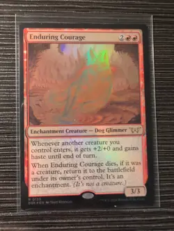 Enduring Courage Duskmourn: House of Horror Foil - Image 1