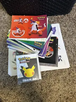 HUGE! Pokemon TCG Accessories Lot- Dice, Dividers, Tokens, ETB Sleeves And More! - Image 5
