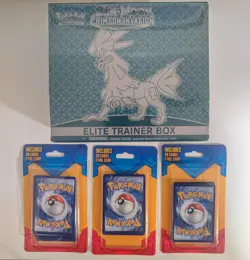 Pokemon Bundle. Sun & Moon Crimson Invasion ETB & 3 2019 MJ packs (ALL SEALED) - Image 1