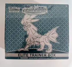 Pokemon Bundle. Sun & Moon Crimson Invasion ETB & 3 2019 MJ packs (ALL SEALED) - Image 2
