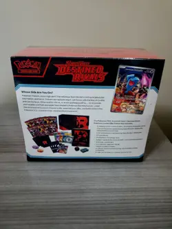Pokemon Destined Rivals Pokemon Center Exclusive ETB Elite Trainer Box SHIPS NOW - Image 2