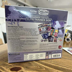 Pokemon Center Sword and Shield Chilling Reign Elite Trainer Box ETB Sealed New - Image 4