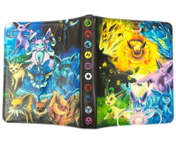 Pokemon Eevee Eeveelutions Card Binder TCG 9 Pockets 50 Sleeves Holds 900 cards - Image 3