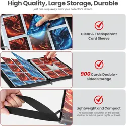 Pokemon Eevee Eeveelutions Card Binder TCG 9 Pockets 50 Sleeves Holds 900 cards - Image 4