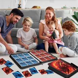 Pokemon Eevee Eeveelutions Card Binder TCG 9 Pockets 50 Sleeves Holds 900 cards - Image 5