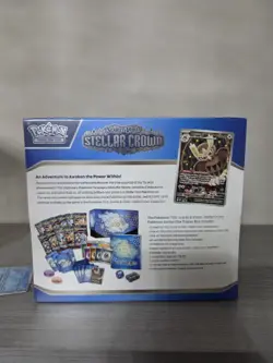 Pokemon Center TCG Stellar Crown Elite Trainer Box ETB NEW W CARD SHIPS TODAY - Image 3