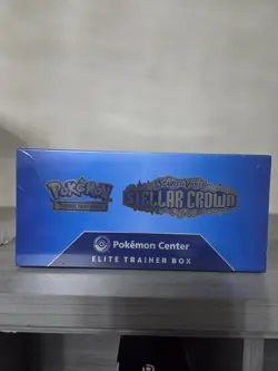 Pokemon Center TCG Stellar Crown Elite Trainer Box ETB NEW W CARD SHIPS TODAY - Image 5