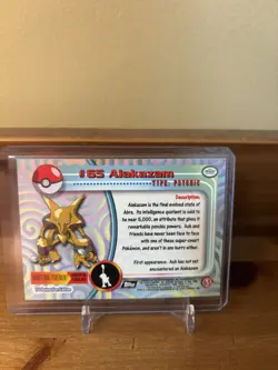 2000 Pokemon Topps #65 Alakazam - Image 2