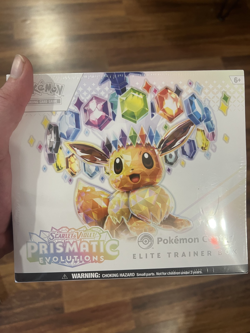 Prismatic Evolutions Pokemon Center Elite Trainer Box PC ETB Factory Sealed - Image 1