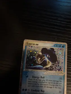 Pokemon Lapras ex 99/109 Ruby and Sapphire Holo - Image 3