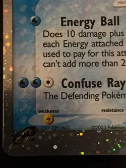 Pokemon Lapras ex 99/109 Ruby and Sapphire Holo - Image 4