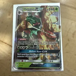 Decidueye GX 12/149 Ultra Rare Holo Pokemon 2017 Sun & Moon NM - Image 1