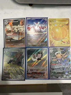 6 Random Pokemon Cards - Image 1