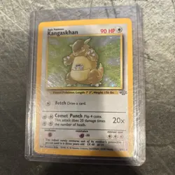 Pokemon TCG Kangaskhan Jungle 5/64 Holo Unlimited Holo Rare - Image 1