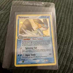 Swampert 11/106 EX Emerald Holo Rare Pokemon Card 2005 - Image 1