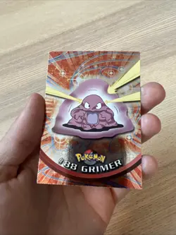 Grimer #88 Holo - Pokemon Card Topps Series 2 TV Animation Edition - MP - Image 3