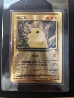 2021 Pokemon Pikachu Gold Metal Ultra Premium Collection 58/102 - Celebrations - Image 2