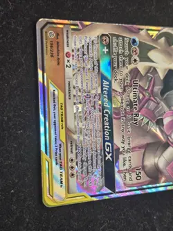 Arceus & Dialga & Palkia GX 156/236 Sm-Cosmic Eclipse Holo Pokemon Card - Image 3