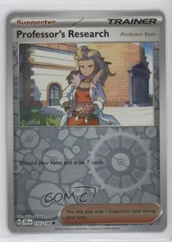 Professor's Research Reverse Foil Pokemon Journey Together JTG #155 - Image 1