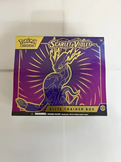 Pokemon TCG - Scarlet & Violet (Miraidon) Elite Trainer Box NEW FACTORY SEALED - Image 1