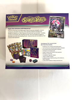 Pokemon TCG - Scarlet & Violet (Miraidon) Elite Trainer Box NEW FACTORY SEALED - Image 2