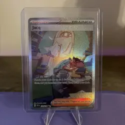 Pokemon TCG Jacq Full Art Trainer Card 250/198 Scarlet & Violet English NM - Image 1