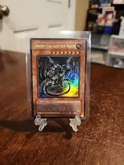 Yugioh Ancient Gear Gadjiltron Dragon SD10-EN001 Ultra Rare NM - Image 1