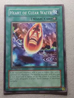 Heart of Clear Water - LOD-077 - Common - 1st Edition - YuGiOh - Image 1