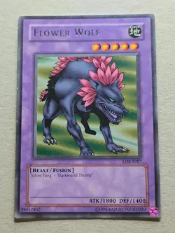 Flower Wolf - LOB-E087 - Rare - Unlimited - Yu-Gi-Oh-LP - Image 1