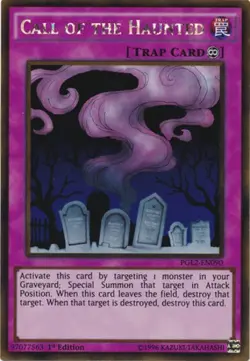 Call of the Haunted - PGL2-EN090 - Gold Rare - 1st Edition NM Yugioh Premium Gol - Image 1